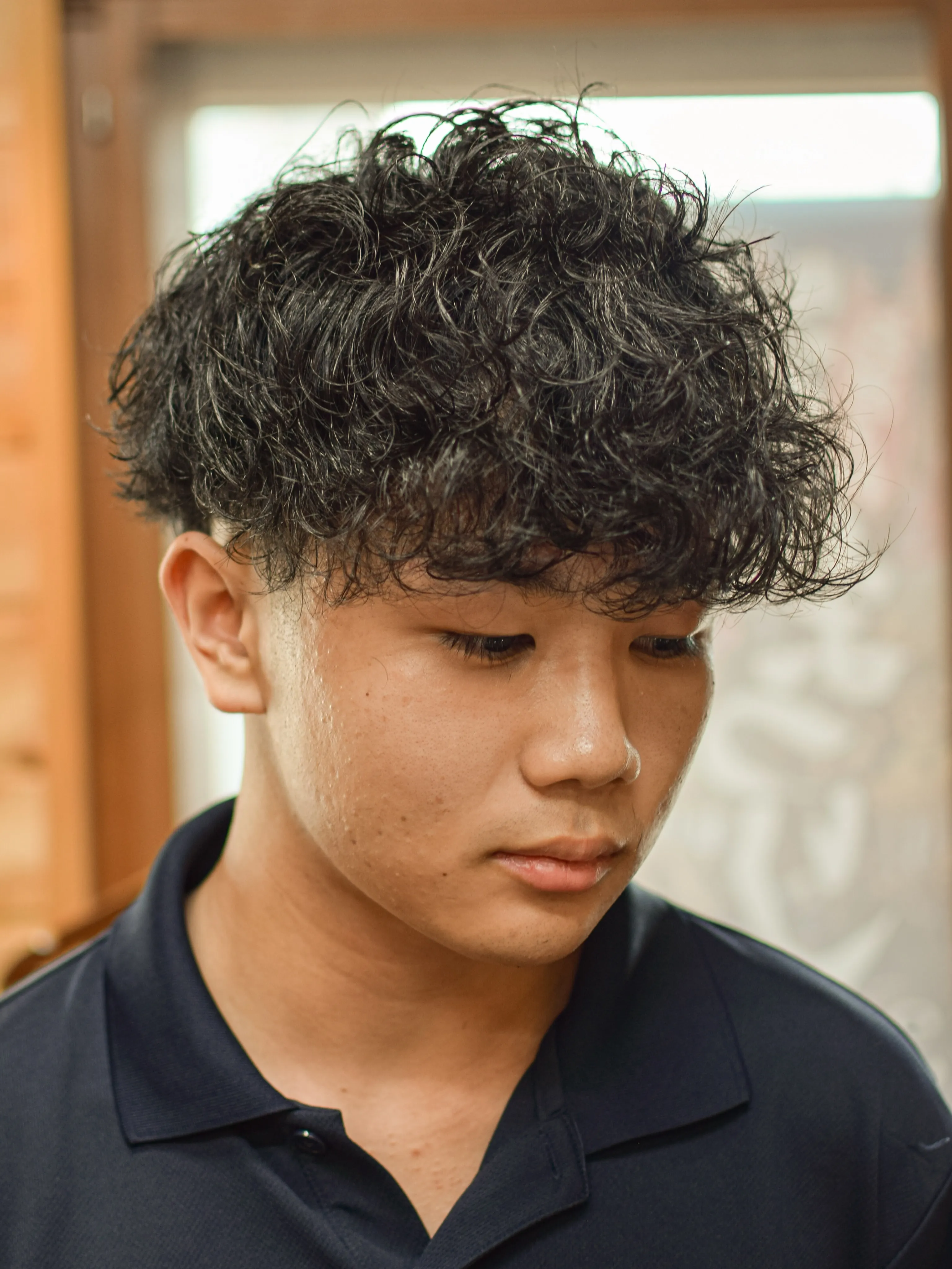 癖を活かしたヘアスタイル💇