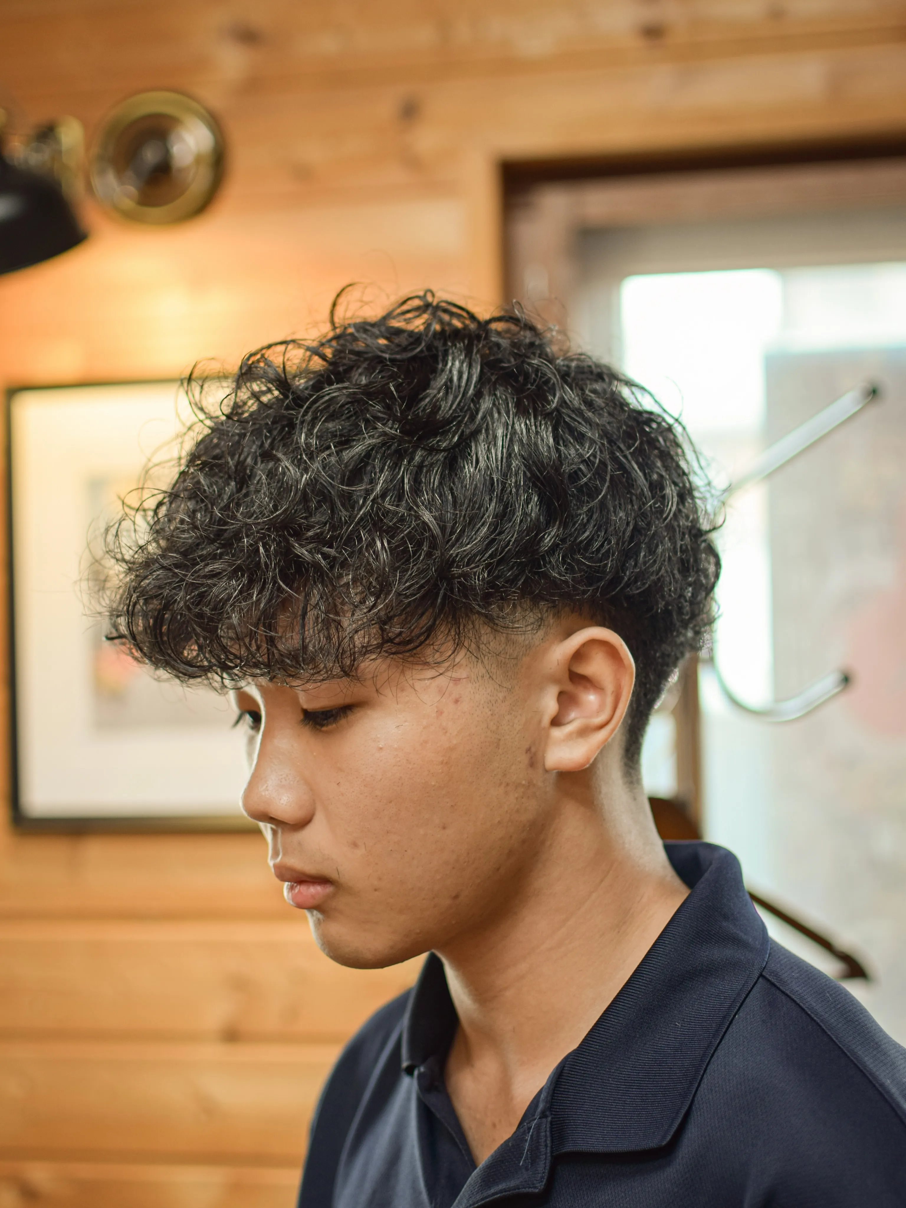 癖を活かしたヘアスタイル💇