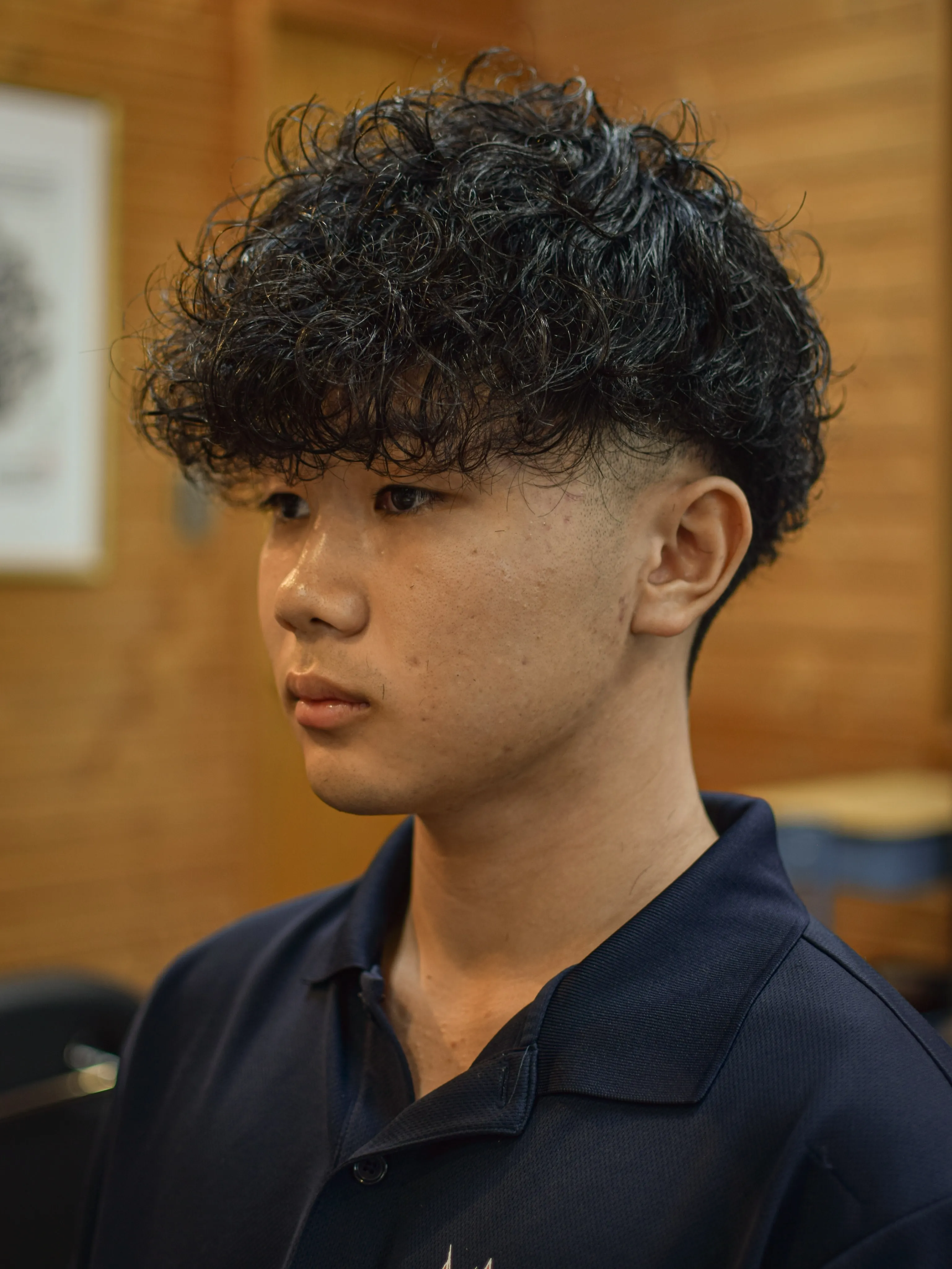 癖を活かしたヘアスタイル💇